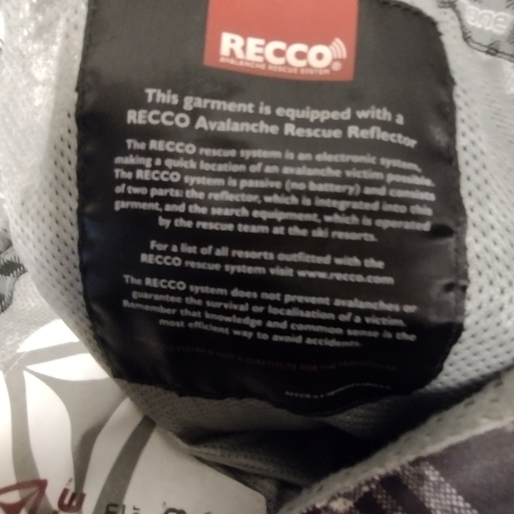 Rip Zone Micro lite Snowboard Pants Plaid Abstract Print Size: XL, 36-39, R 14 - Picture 9 of 11